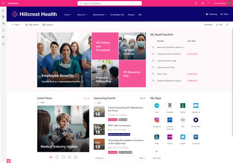 csmc intranet home page.